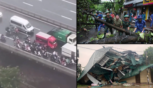 Hình ảnh người Việt Nam đùm bọc nhau trong siêu bão Yagi được chia sẻ ...